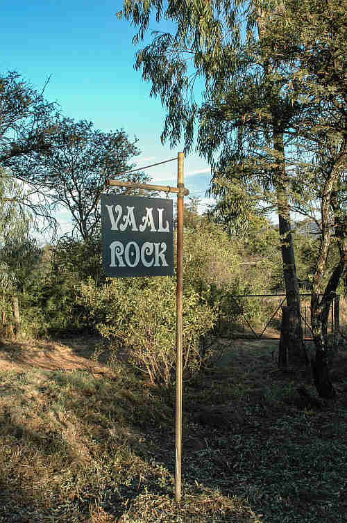 Het vrijwilligersverblijf heet Vaal Rock
