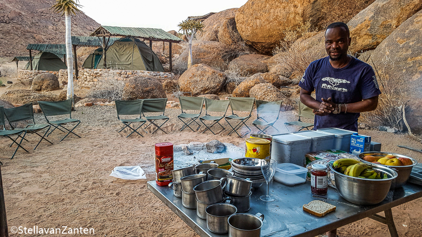 campsite Drifters in Namib-desert