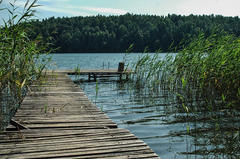 Aukstaitija national park in het noorden van Litouwen