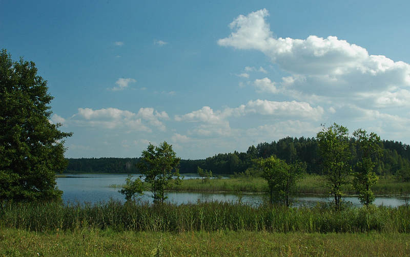 Een van de vele meren in Litouwen