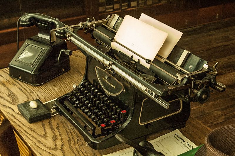 Typemachine van Oskar Schindler